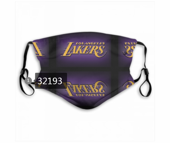 NBA 2020 Los Angeles Lakers31 Dust mask with filter